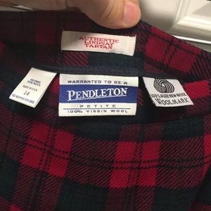 lindsay tartan skirt